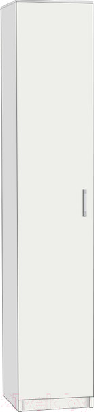 Изображение товара Шкаф-пенал МДК ГШБ бельевой 2120x400x450 (белый)