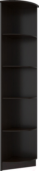 Изображение товара Стеллаж МДК ГШП угловой пристыковочный 2120x298x450 (венге)