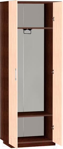 Изображение товара Шкаф МДК ГШ3 2-х створчатый 1800x650x370 (венге/дуб млечный)