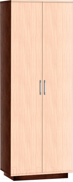 Изображение товара Шкаф МДК ГШ3 2-х створчатый 1800x650x370 (венге/дуб млечный)