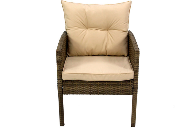 Изображение товара Комплект садовой мебели Garden Story Милена / SFS078 (бежевый/коричневый)