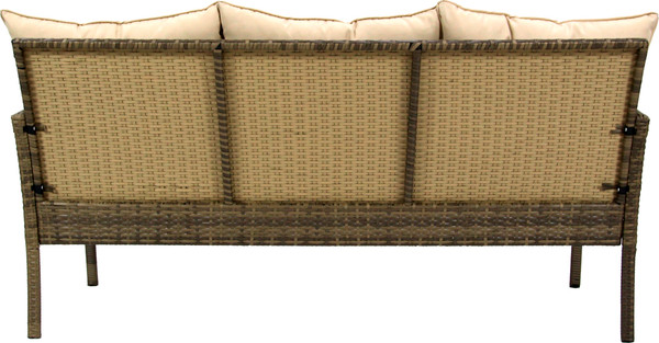 Изображение товара Комплект садовой мебели Garden Story Милена / SFS078 (бежевый/коричневый)