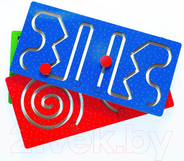 Изображение товара Развивающий игровой набор Мастер игрушек Лабиринт Полушарные доски / ig0323