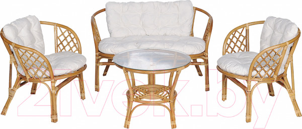 Изображение товара Комплект садовой мебели Garden Story Багамы / CV-B01H (бежевый/медовый)