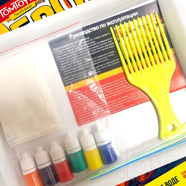 Изображение товара Набор для творчества Tom Toyer Для рисования на воде Эбру / LY02020