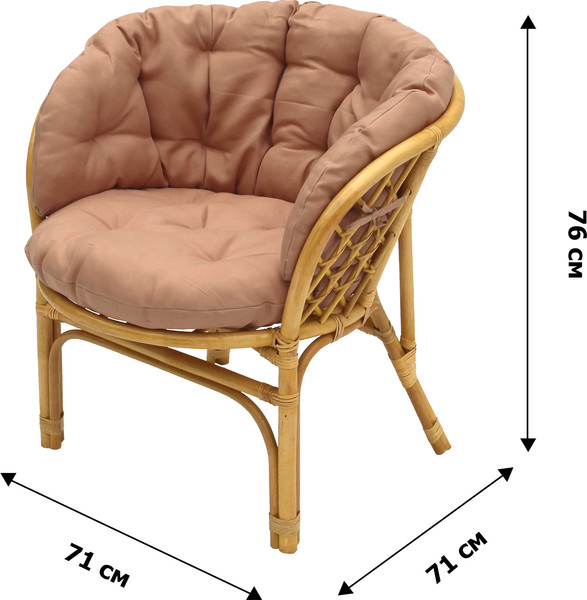 Изображение товара Комплект садовой мебели Garden Story Багамы Мини / CV-12H (медовый/бежевый)