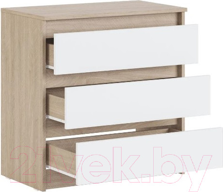 Изображение товара Комод Алисия Лайт-1 / АЯ.18.06.02.08 (палермо/белый)