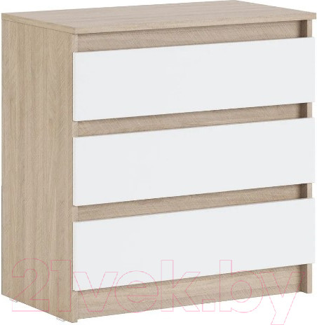 Изображение товара Комод Алисия Лайт-1 / АЯ.18.06.02.08 (палермо/белый)