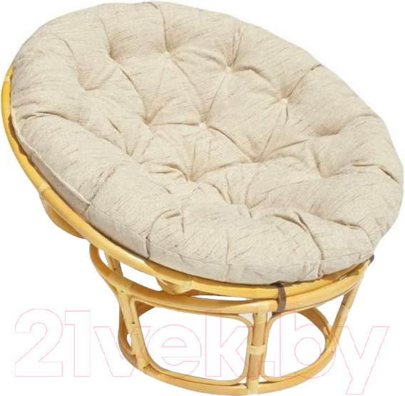 Изображение товара Кресло садовое Garden Story Папасан / Р110Н (бежевый/медовый)