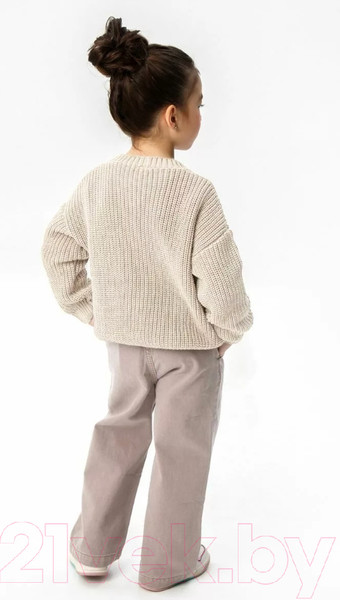 Изображение товара Кардиган детский Amarobaby Knit / AB-OD21-KNIT19/33-116 (молочный, р. 116)