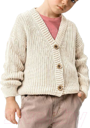 Изображение товара Кофта для малышей Amarobaby Knit / AB-OD21-KNIT19/33-98 (молочный, р. 98)