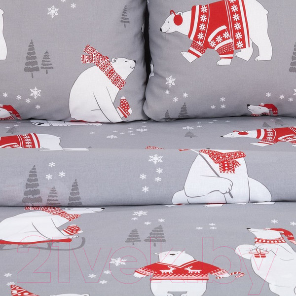 Изображение товара Комплект постельного белья Этель Зимние игры / 4482241