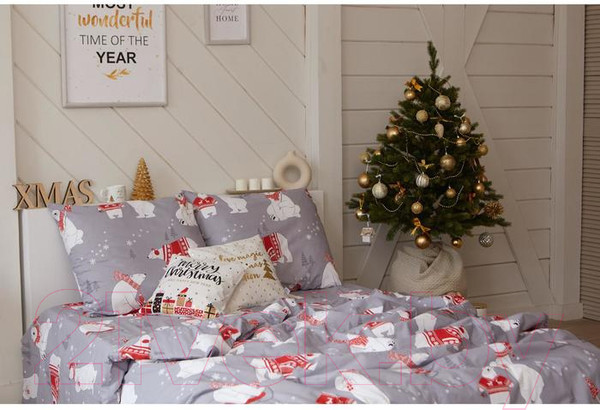 Изображение товара Комплект постельного белья Этель Зимние игры / 4482241