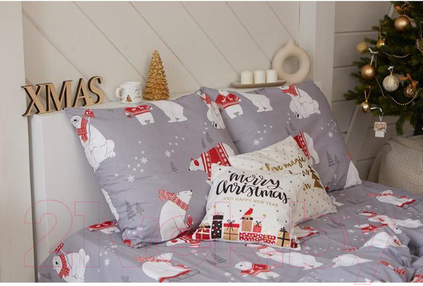 Изображение товара Комплект постельного белья Этель Зимние игры / 4482241