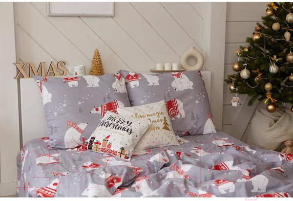 Изображение товара Комплект постельного белья Этель Зимние игры / 4482241