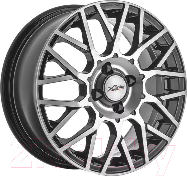 Изображение товара Литой диск X'trike X-132 15x6" 5x100мм DIA 57.1мм ET 38мм BKFP