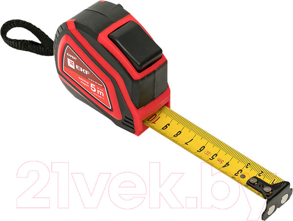 Изображение товара Рулетка EKF Expert РС-10 Autostop Магнит / rs-10-5-25-quad (5мx25мм)