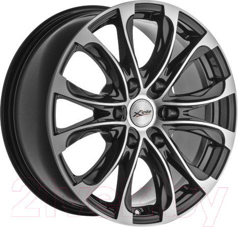 Изображение товара Литой диск X'trike X-134 Mitsubishi 18x8" 6x139.7мм DIA 67.1мм ET 38мм BKFP