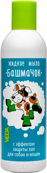 Изображение товара Жидкое мыло для животных Veda Башмачок для кошек и собак (220мл)