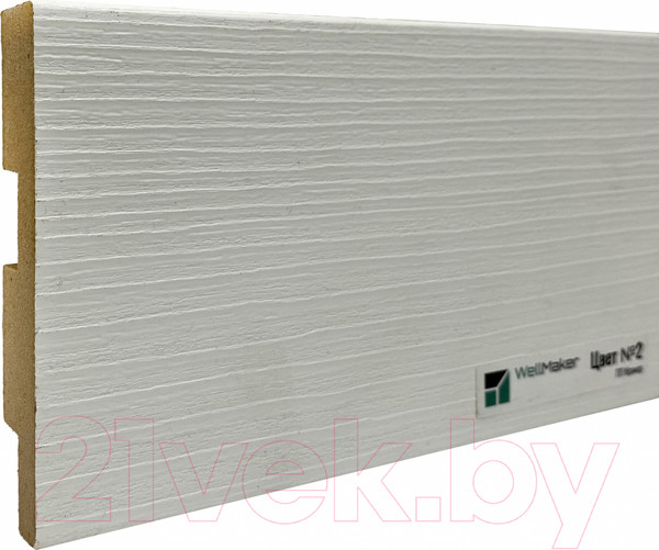 Изображение товара Плинтус WellMaker МДФ НМ-1780 80x16 (2.8м, мрамор 2)