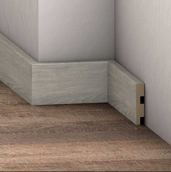 Изображение товара Плинтус WellMaker МДФ НМ-1780 80x16 (2.8м, жемчуг 8)