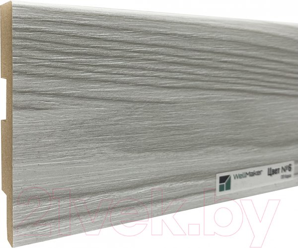 Изображение товара Плинтус WellMaker МДФ НМ-1780 80x16 (2.8м, корса 6)