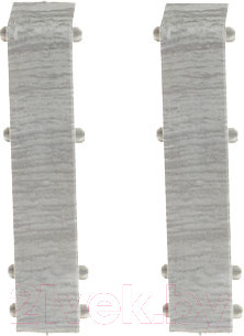 Изображение товара Соединитель для плинтуса Cezar Hi Line Prestige М078 Дуб Серый светлый Матовый (2шт, флоупак)