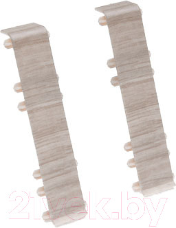 Изображение товара Соединитель для плинтуса Cezar Hi Line Prestige М232 Дуб Хокайдо Матовый (2шт, флоупак)