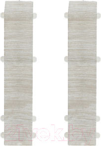 Изображение товара Соединитель для плинтуса Cezar Hi Line Prestige М289 Ясень Сантьяго Матовый (2шт, флоупак)