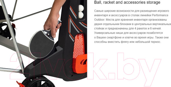 Изображение товара Теннисный стол Cornilleau 500X Outdoor / 113100 (синий)