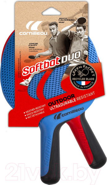 Изображение товара Набор ракеток для настольного тенниса Cornilleau Softbat Pack Duo