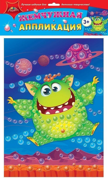 Изображение товара Набор для творчества Апплика Аппликация Космический монстрик / С3277-14