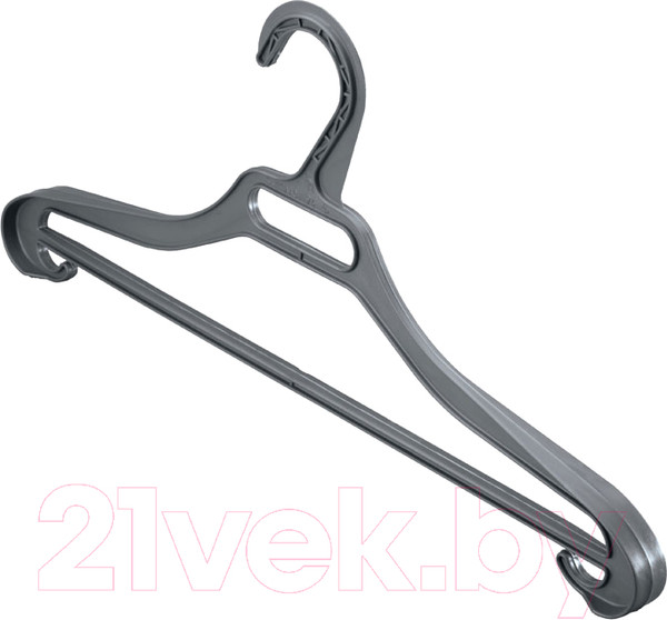 Изображение товара Пластиковая вешалка-плечики Бытпласт 431209413 (черный)