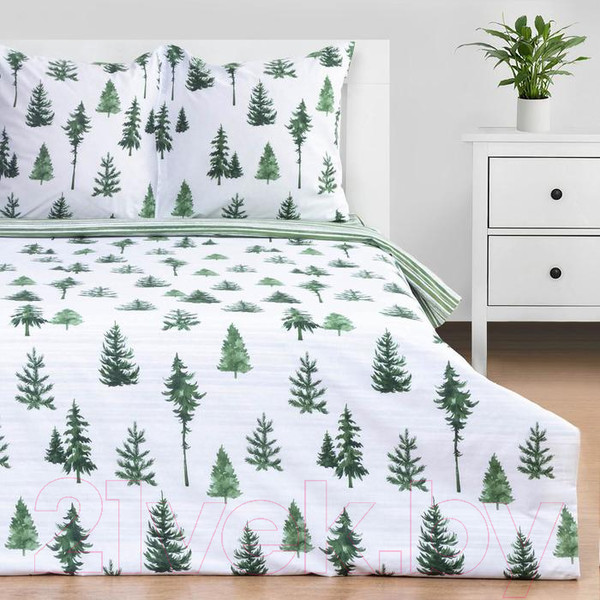 Изображение товара Комплект постельного белья Этель Елки / 7099488