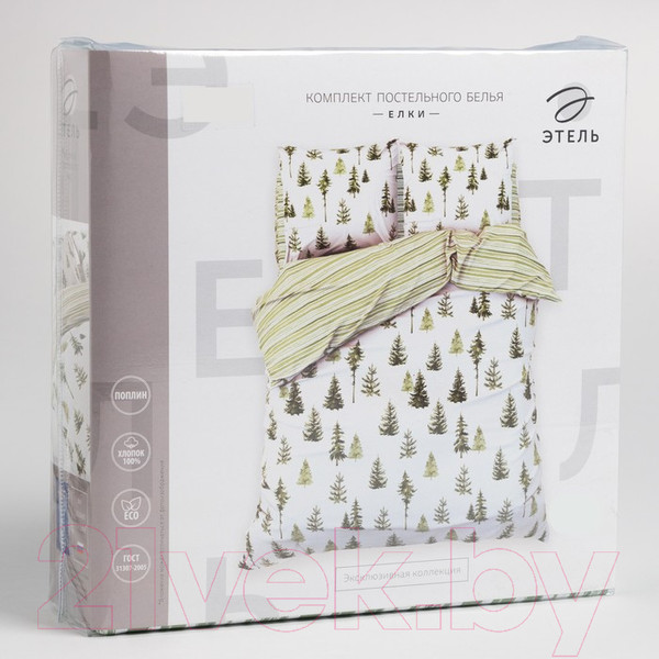 Изображение товара Комплект постельного белья Этель Елки / 7099485