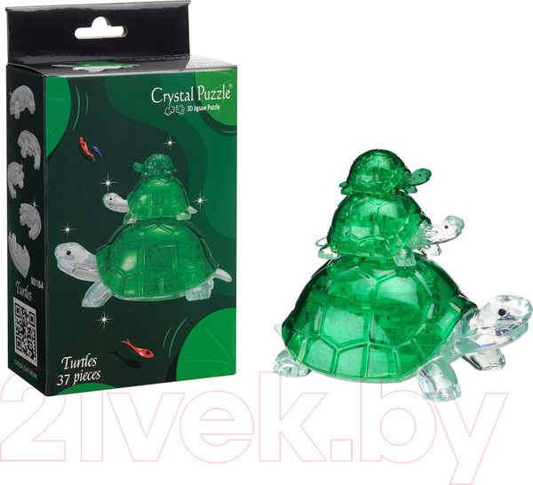 Изображение товара 3D-пазл Crystal Puzzle Черепашки / 90164