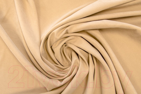 Изображение товара Комплект штор Decoretto Сатин светло-коричневый ССК-K34 (200x260, коричневый)