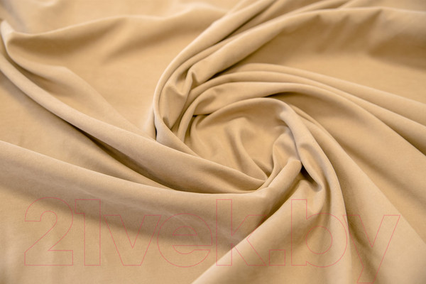 Изображение товара Комплект штор Decoretto Сатин светло-коричневый ССК-K34 (200x260, коричневый)