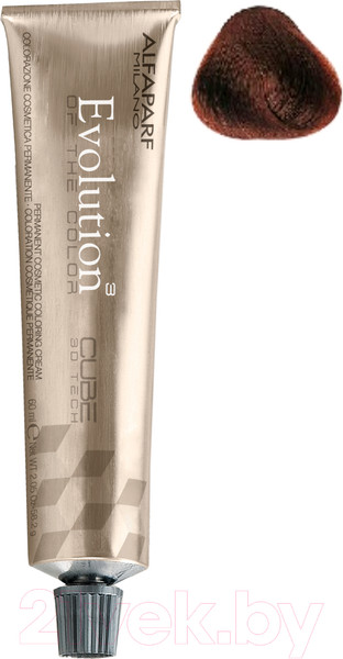 Изображение товара Крем-краска для волос Alfaparf Milano Evolution Of The Color Cube 3d Tech 4.65 (60мл)