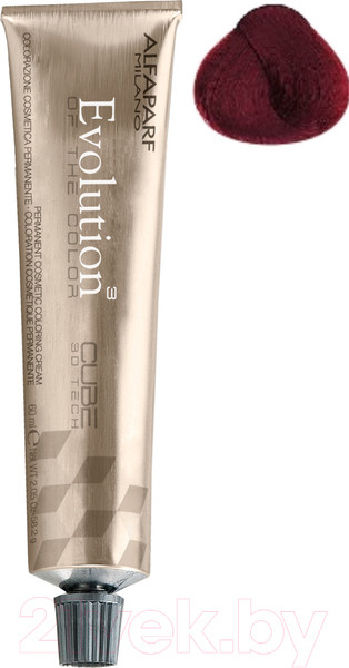 Изображение товара Крем-краска для волос Alfaparf Milano Evolution Of The Color Cube 3d Tech 4.66I (60мл)