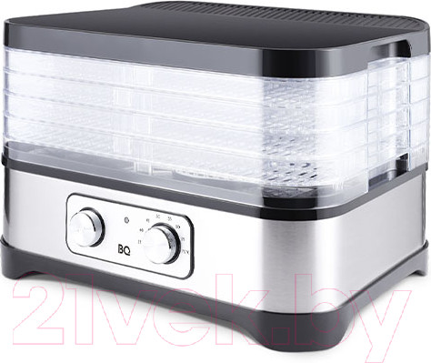 Изображение товара Сушилка для овощей и фруктов BQ FD1000 (черный/сталь)