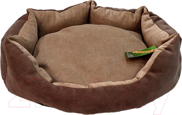 Изображение товара Лежанка для животных Кот и Пёс Соня №2 / Л6040М-С (коричневый)