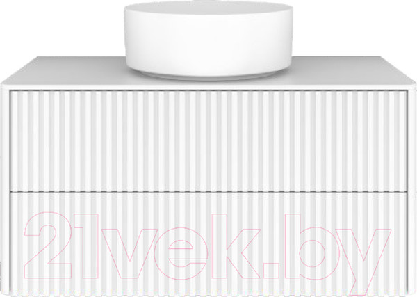 Изображение товара Тумба под умывальник Shtabe Gross 800 6072 (RAL 9003/RAL 9003)