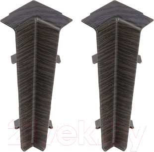 Изображение товара Уголок для плинтуса Cezar Hi Line Prestige М200 Венге темный Матовый (2шт, внутренний, флоупак)