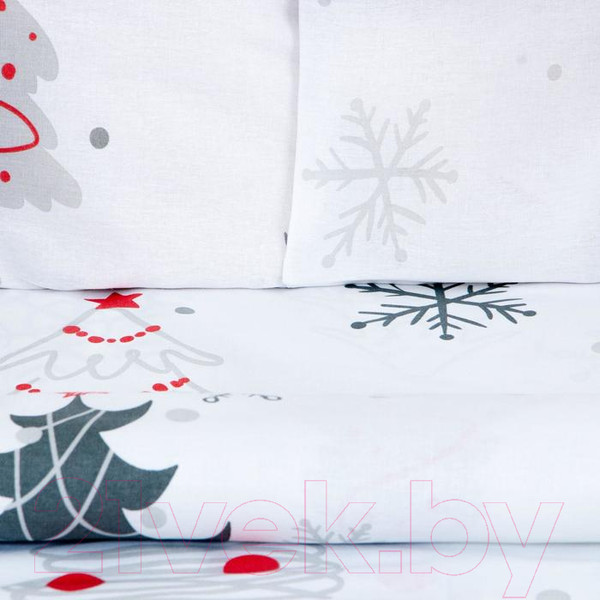 Изображение товара Комплект постельного белья Этель Рождественская ель / 7076997
