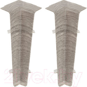 Изображение товара Уголок для плинтуса Cezar Hi Line Prestige М286 Хикора Диско Матовый (2шт, внутренний, флоупак)