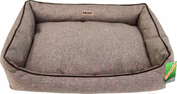 Изображение товара Лежанка для животных Кот и Пёс Европа №3 / Л7656М-Х (коричневый)