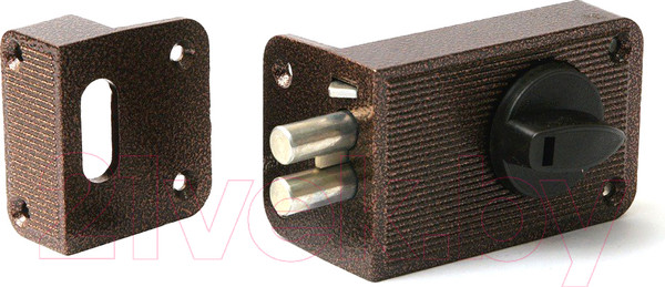 Изображение товара Замок накладной Зенит ЗН2-3 (медь)