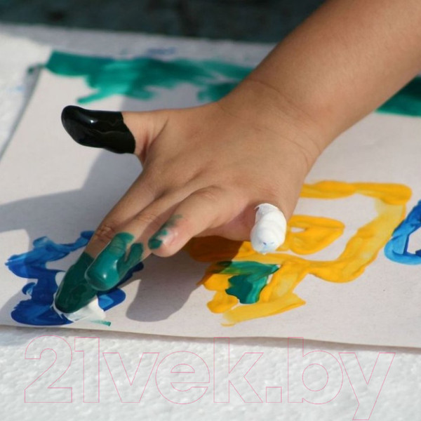 Изображение товара Пальчиковые краски Brauberg Kids / 192279 (6цв)