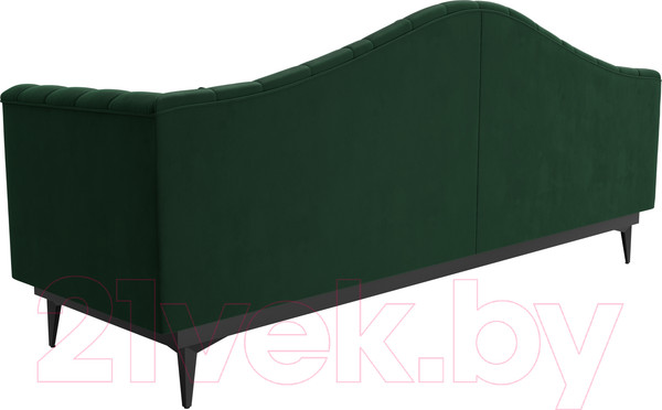 Изображение товара Диван Лига Диванов Флорида 318 / 112338 (велюр, зеленый)